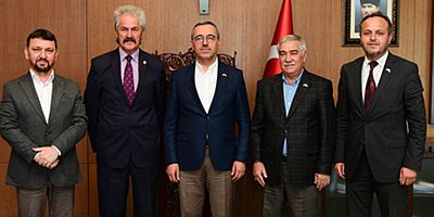  KAFKAS KÜLTÜR DERNEĞİ’NDEN BAŞKAN GÜNGÖR’E TEŞEKKÜR ZİYARETİ