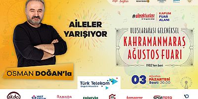 KAFUM’DA SAHNE AİLELERİN BİLGİ, BECERİ VE EĞLENCE YARIŞACAK