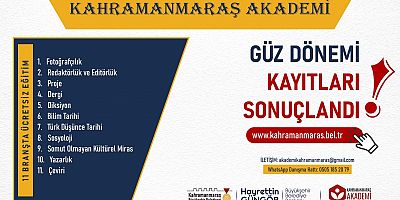 KAHRAMANMARAŞ AKADEMİ’YE GÜZ DÖNEMİNDE REKOR BAŞVURU