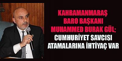 KAHRAMANMARAŞ BARO BAŞKANI MUHAMMED BURAK GÜL: DEPREMDE 30 MESLEKTAŞIMIZI KAYBETTİK