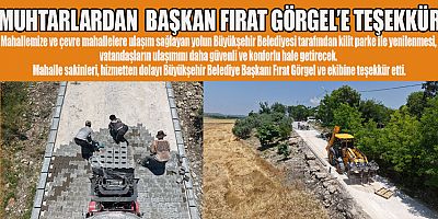 KAHRAMANMARAŞ BÜYÜKŞEHİR, ANDIRIN KIRSALINDA YOL YATIRIMLARINI SÜRDÜRÜYOR