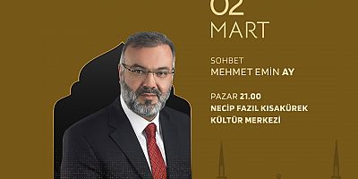 KAHRAMANMARAŞ BÜYÜKŞEHİR BELEDİYESİ, RAMAZAN ETKİNLİKLERİNE PROF. DR. MEHMET EMİN AY’IN SÖYLEŞİSİYLE DEVAM EDİYOR