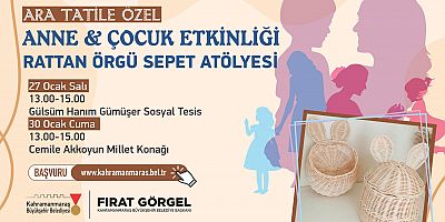 KAHRAMANMARAŞ BÜYÜKŞEHİR’DEN AİLE BAĞLARINI GÜÇLENDİREN ETKİNLİK