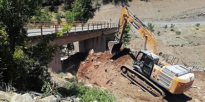 KAHRAMANMARAŞ BÜYÜKŞEHİR'DEN BERTİZ'İN ULAŞIMINA GÜÇ KATACAK YENİ BİR KÖPRÜ DAHA
