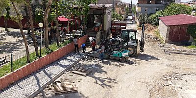 KAHRAMANMARAŞ BÜYÜKŞEHİR’DEN DULKADİROĞLU EGEMENLİK MAHALLESİ’NE PRESTİJ CADDE HAMLESİ
