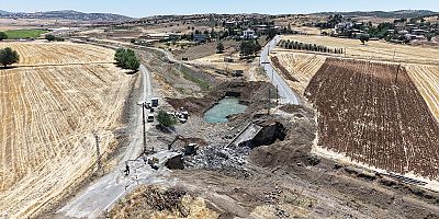 KAHRAMANMARAŞ BÜYÜKŞEHİR’DEN DULKADİROĞLU YENİYURT’A YENİ KÖPRÜ