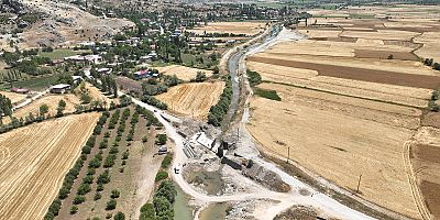 KAHRAMANMARAŞ BÜYÜKŞEHİR’DEN GEBEN’E YENİ KÖPRÜ