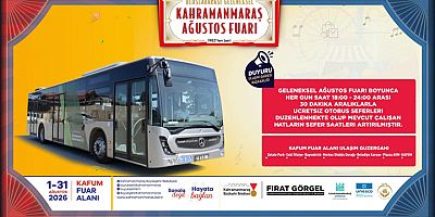 KAHRAMANMARAŞ BÜYÜKŞEHİR’DEN GELENEKSEL AĞUSTOS FUARI’NA ÜCRETSİZ ULAŞIM