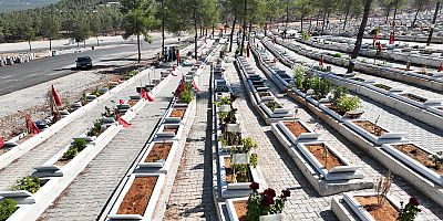 KAHRAMANMARAŞ BÜYÜKŞEHİR’DEN, KAPIÇAM MEZARLIĞI’NDA ÇEVRE DÜZENLEMESİ