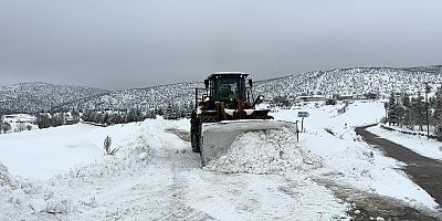 KAHRAMANMARAŞ BÜYÜKŞEHİR’DEN NURHAK’TA KIŞ ŞARTLARIYLA ETKİN MÜCADELE