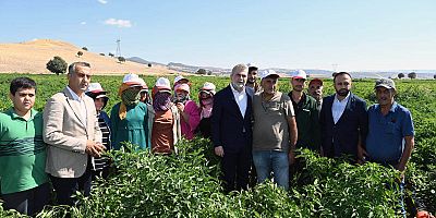 KAHRAMANMARAŞ BÜYÜKŞEHİR’DEN TARIMSAL KALKINMADA STRATEJİK VİZYON, ÜRETİCİYE TAM DESTEK