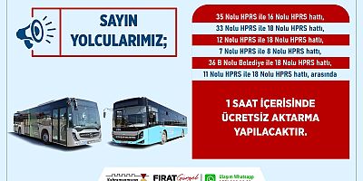 KAHRAMANMARAŞ BÜYÜKŞEHİR’DEN TOPLU ULAŞIMDA VATANDAŞLARA BİR DESTEK DAHA