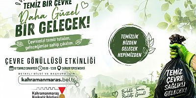 KAHRAMANMARAŞ BÜYÜKŞEHİR’DEN YEŞİL GELECEK İÇİN FARKINDALIK ETKİNLİĞİ