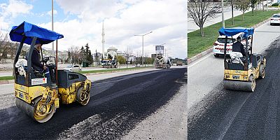 KAHRAMANMARAŞ BÜYÜKŞEHİR, DOĞUKENT YOLUNDA ÇALIŞIŞIYOR