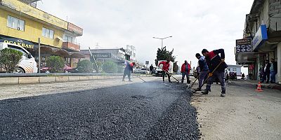 KAHRAMANMARAŞ BÜYÜKŞEHİR, DULKADİROĞLU’NDA ASFALT MESAİSİNİ SÜRDÜRÜYOR