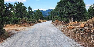 KAHRAMANMARAŞ BÜYÜKŞEHİR GÖKSUN KIRSALINDA ULAŞIM YATIRIMLARINI SÜRDÜRÜYOR