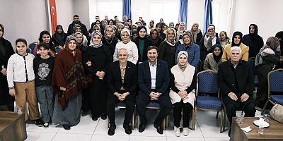 KAHRAMANMARAŞ BÜYÜKŞEHİR’İN “AİLE İÇİ İLETİŞİM” SÖYLEŞİSİ ANDIRIN’DA YOĞUN İLGİ GÖRDÜ