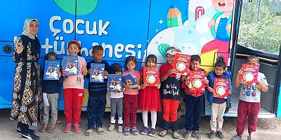 KAHRAMANMARAŞ BÜYÜKŞEHİR’İN ÇOCUK KÜTÜPHANESİ MİNİKLERİ ZİYARETİNİ SÜRDÜRÜYOR