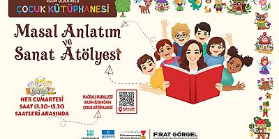 KAHRAMANMARAŞ BÜYÜKŞEHİR’İN MASAL ANLATIM VE SANAT ATÖLYESİ MİNİKLERİ BEKLİYO