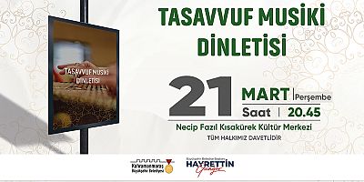 KAHRAMANMARAŞ BÜYÜKŞEHİR’İN RAMAZAN ETKİNLİKLERİ 