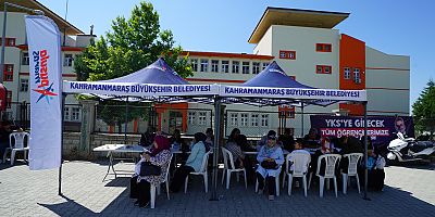 KAHRAMANMARAŞ BÜYÜKŞEHİR’İN YKS DESTEĞİ GÖNÜLLERİ FETHETTİ