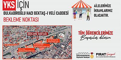 KAHRAMANMARAŞ BÜYÜKŞEHİR ÖĞRENCİ VE VELİLERİN YANINDA!