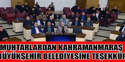 KAHRAMANMARAŞ BÜYÜKŞEHİR, ZARARLILARLA ETKİN MÜCADELESİNİ MUHTARLARLA PAYLAŞTI
