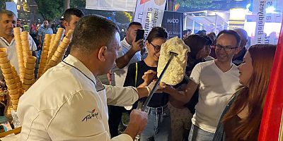 KAHRAMANMARAŞ DONDURMASI  GASTROANTEP FESTİVALİNE DAMGA VURDU