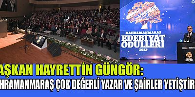 KAHRAMANMARAŞ EDEBİYAT ÖDÜLLERİ SAHİPLERİNİ BULDU