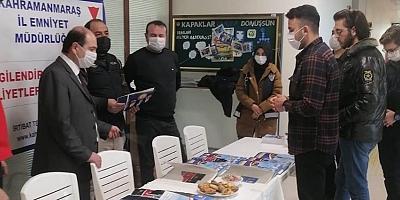 KAHRAMANMARAŞ EMNİYET MÜDÜRLÜĞÜ ÖĞRENCİLERİ BİLGİLENDİRİYOR