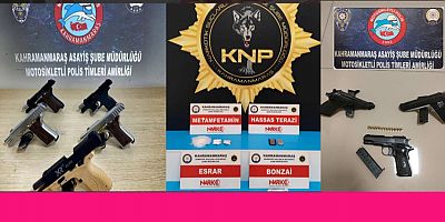 KAHRAMANMARAŞ EMNİYETİ SUÇA VE SUÇLULARA GEÇİT VERMİYOR