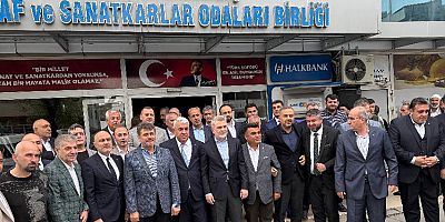 KAHRAMANMARAŞ ESNAF ODALARI BİRLİĞİ GELENEKSEL BAYRAMLAŞMA TÖRENİNİ GERÇEKLEŞTİRDİ