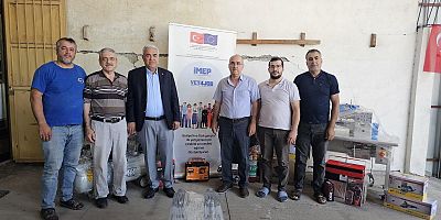 KAHRAMANMARAŞ ESNAFINA 400 BİN EURO YARDIM