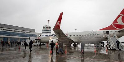 KAHRAMANMARAŞ HAVALİMANI'NDA ŞUBAT AYINDA 21.518 YOLCUYA HİZMET VERİLDİ