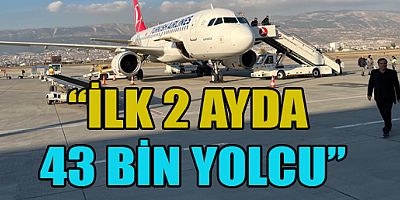 KAHRAMANMARAŞ HAVALİMANI’NDA ŞUBAT AYINDA 22 BİN 156 YOLCUYA HİZMET VERİLDİ