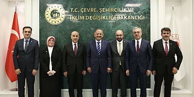 KAHRAMANMARAŞ HEYETİNDEN BAKAN ÖZHASEKİ’YE ZİYARET