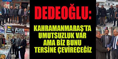 “VATANDAŞIMIZ YAPILAN HER HİZMETTE İYİ BELEDİYECİLİĞİN FARKINI GÖRECEK”
