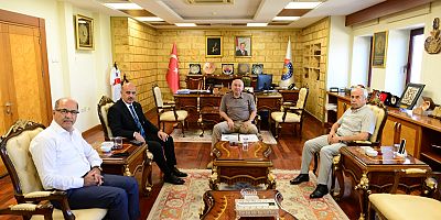 KAHRAMANMARAŞ İL EMNİYET MÜDÜRÜ NURETTİN GÖKDUMAN, REKTÖR YASIM’I ZİYARET ETTİ