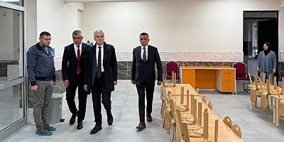 KAHRAMANMARAŞ İL MİLLÎ EĞİTİM MÜDÜRÜ AKPINAR PAZARCIK'TA OKUL ZİYARETİ GERÇEKLEŞTİRDİ