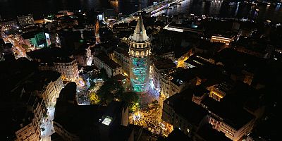 KAHRAMANMARAŞ’IN “EDEBİYAT” IŞIĞI GALATA KULESİ’NE YANSIDI
