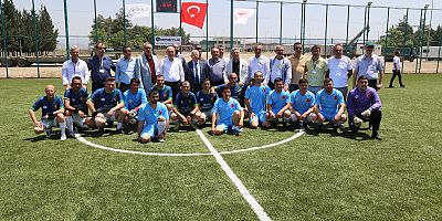 KAHRAMANMARAŞ’IN EN BÜYÜK HALI SAHASI DSİ 20. BÖLGE MÜDÜRLÜĞÜ’NDE AÇILDI
