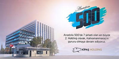 KAHRAMANMARAŞ’IN GURURU YİNE KİPAŞ HOLDİNG OLDU