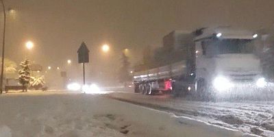 KAHRAMANMARAŞ’IN KUZEY İLÇELERİNDE KAR YAĞIŞI BAŞLAD