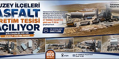 KAHRAMANMARAŞ’IN KUZEY İLÇELERİNE DEV YATIRIM HİZMETE GİRİYOR