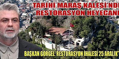 KAHRAMANMARAŞ'IN SİMGESİ YENİDEN HAYAT BULUYOR
