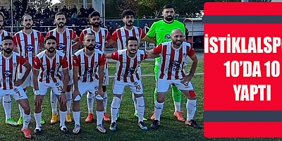 KAHRAMANMARAŞ İSTİKLALSPOR’UN GALİBİYET SERİSİ 10 MAÇA ÇIKTI