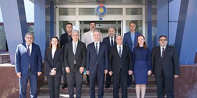 KAHRAMANMARAŞ İSTİKLAL ÜNİVERSİTESİ YÖNETİMİNDEN REKTÖR OKUMUŞ’A ZİYARET