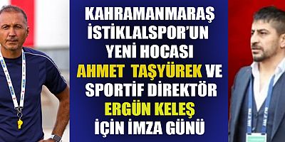KAHRAMANMARAŞ İSTİKLALSPOR'DA İMZA GÜNÜ
