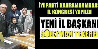 KAHRAMANMARAŞ İYİ  PARTİ’DE YENİ DÖNEM