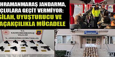 KAHRAMANMARAŞ JANDARMA’DAN ŞEHİR GENELİNDE GÜVENLİK SEFERBERLİĞİ